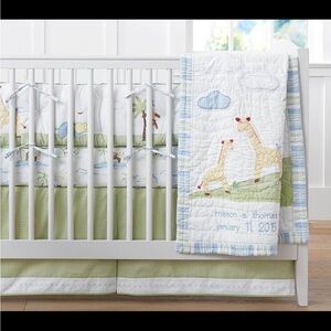 Pottery Barn Baby Jungle Friends Bedding Set